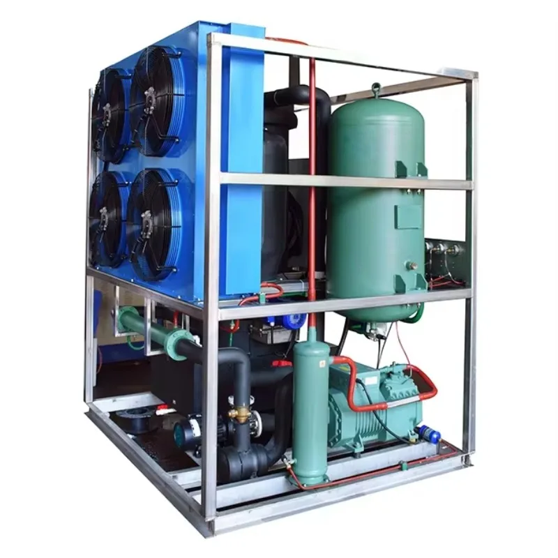 Custom Specification Tube Ice Machine Stable Running Anti-corrosion Evaporator Custom Ice Diameter