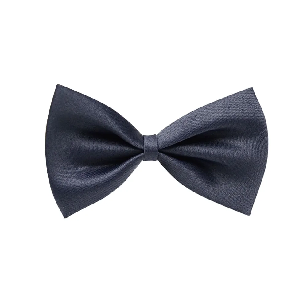 Fashion Cute Children Bow Tie Pre-Tied Solid Color Bowknot Bow Tie Adjustable Kids Accessories Kids