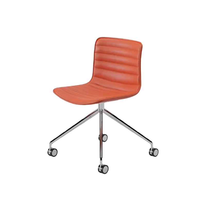 

Modern Nordic Office Chair Wheels Orange Executive Designer Stool Chair Ergonomic Computer Silla De Escritorio Furniture