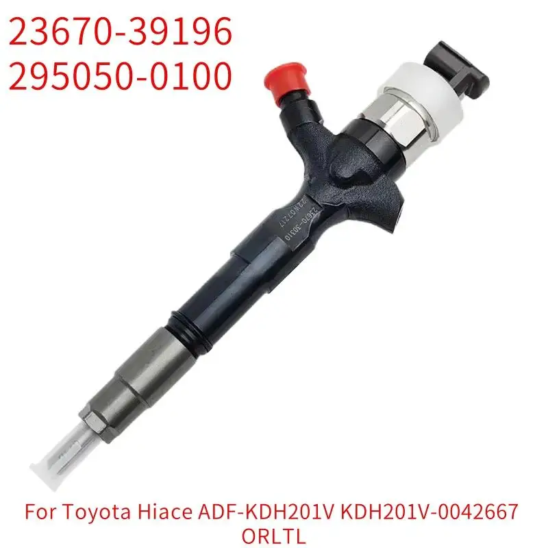

23670-39196 295050-0100 NEW DIESEL Fuel INJECTOR For Toyota Hiace ADF-KDH201V KDH201V-0042667 ORLTL