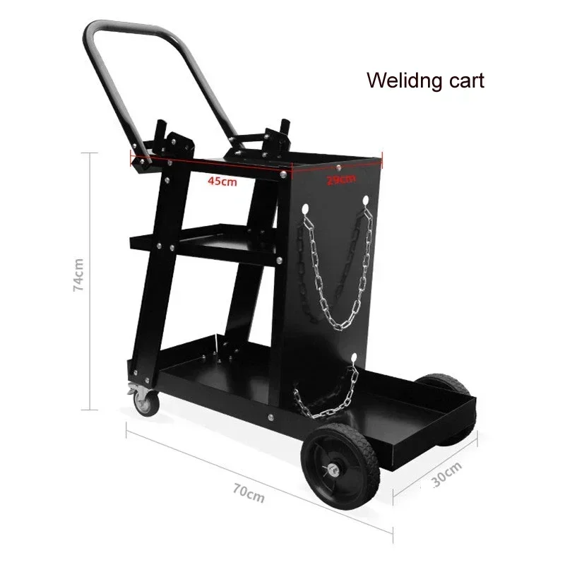 Car Auto Repair Tool Electric Welding Trolley Two-protection Welding Car Gas Shielded Welding Mobile Hand-pulled