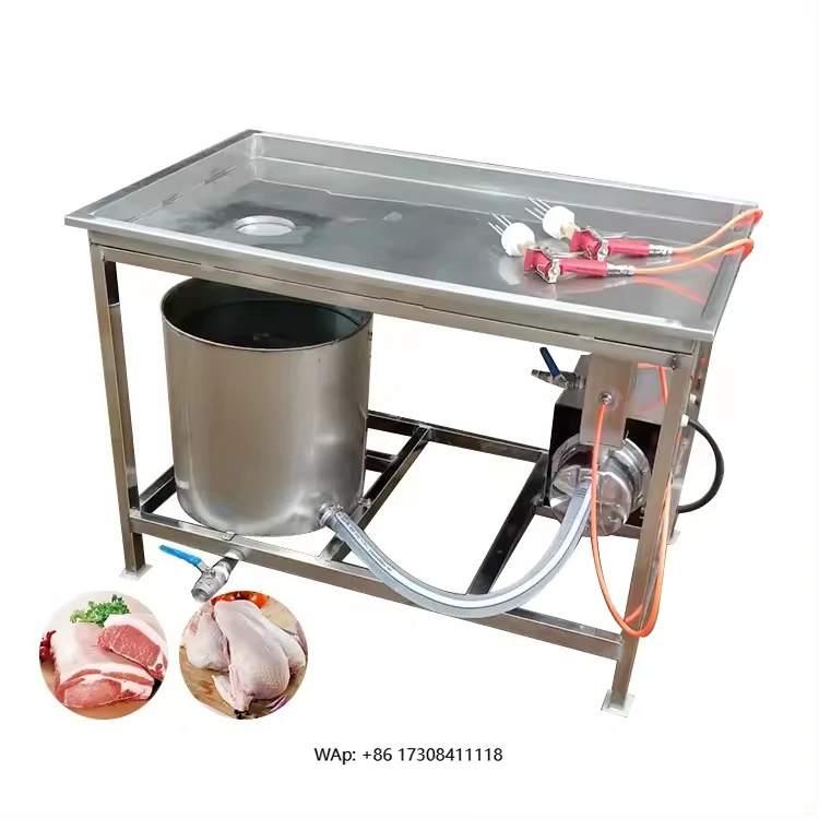 

Manual brine poultry brine