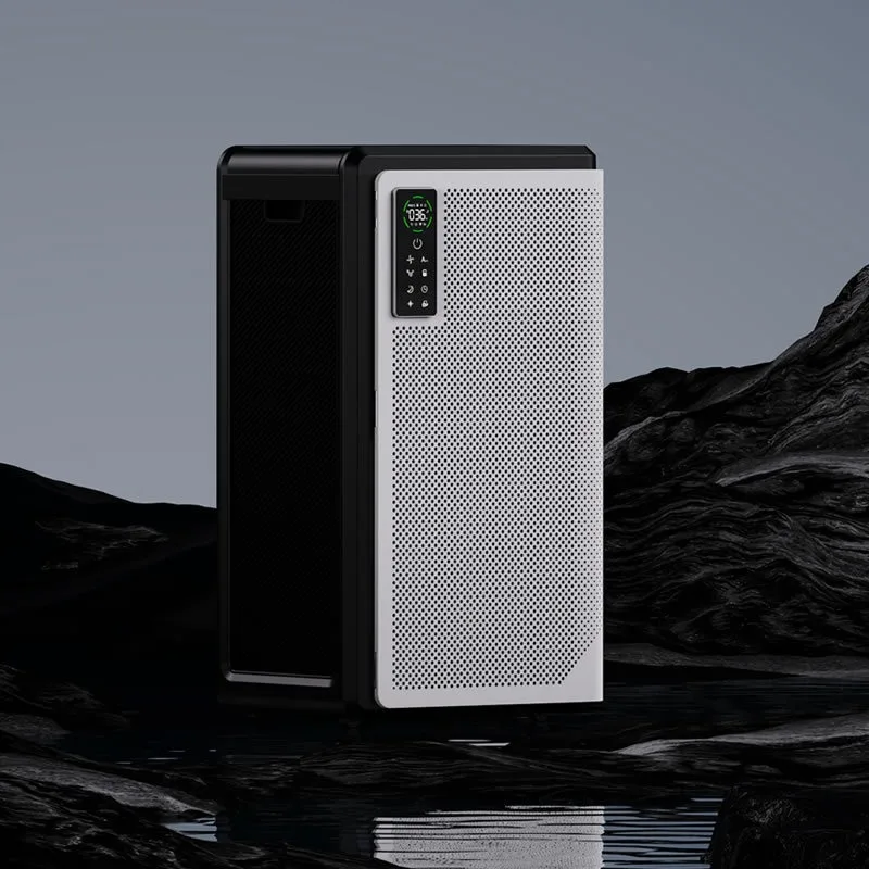 Large space pet hair suction adsorption hair deodorization deodorization humidification negative ion purifier WiFi air purifier