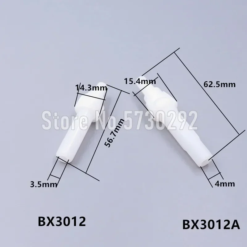 6x30mm 6*30mm White Lantern Type Fuse Holder BX3012 BX3012A Screw Type Glass Fuses Box With Spring And Terminal Wiring Harness