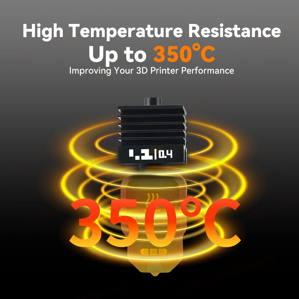 For Bambu Lab P2S Hotend Silicone Protective Sock High Temperature Resistance P2S Hot End Heating Block Cover 3D Printer Parts