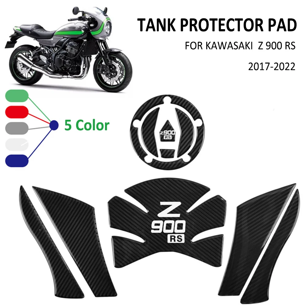 

Z900RS Motorcycle Anti Slip Fuel Tank Pad Protector Stickers Side Knee Grip Decals Pads For KAWASAKI Z900 Z 900 RS 2017-2022