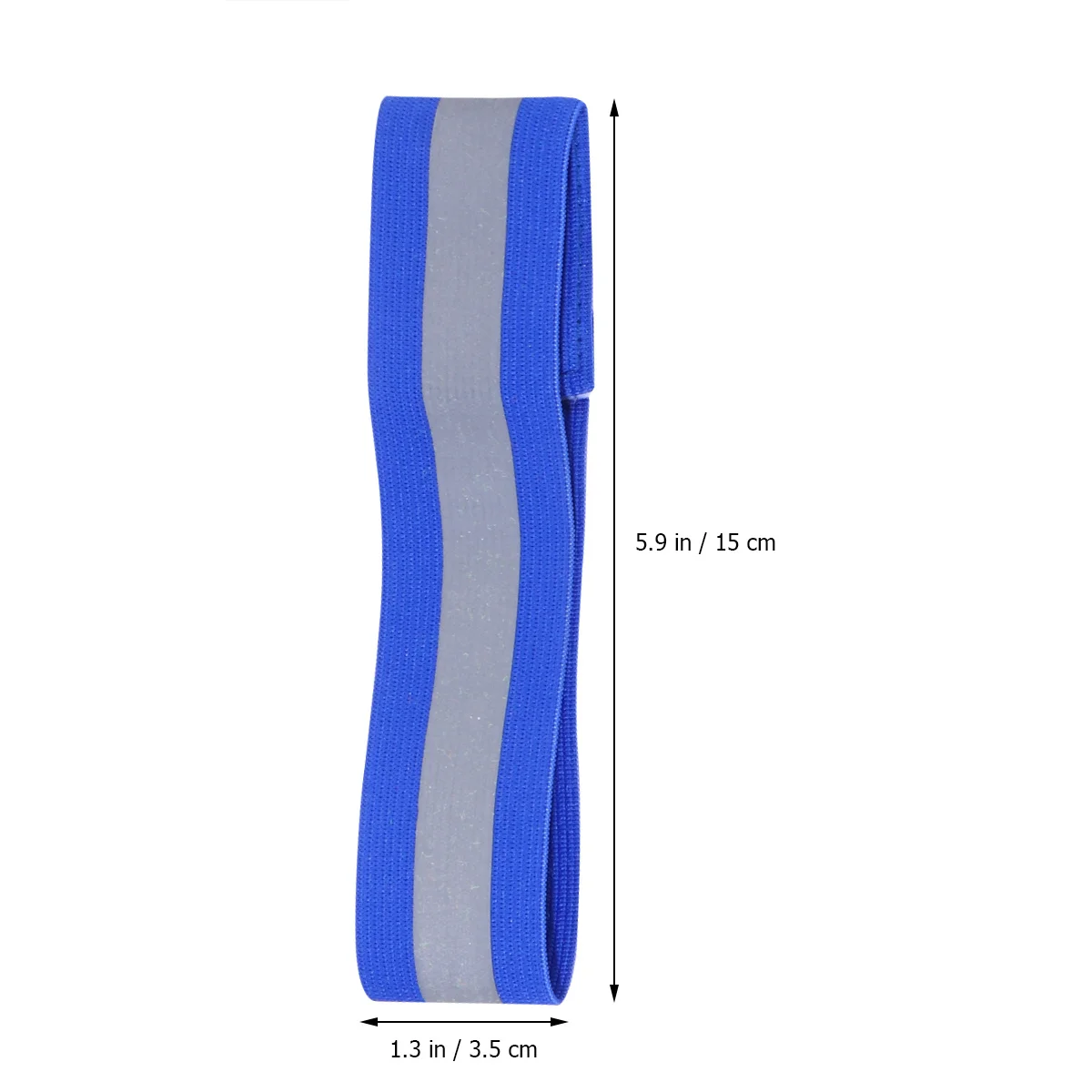 12 قطعة الأساور العاكسة للجري الليلي شارات السلامة عالية الوضوح الرياضة في الهواء الطلق الدراجات الركض التنزه الفلورسنت