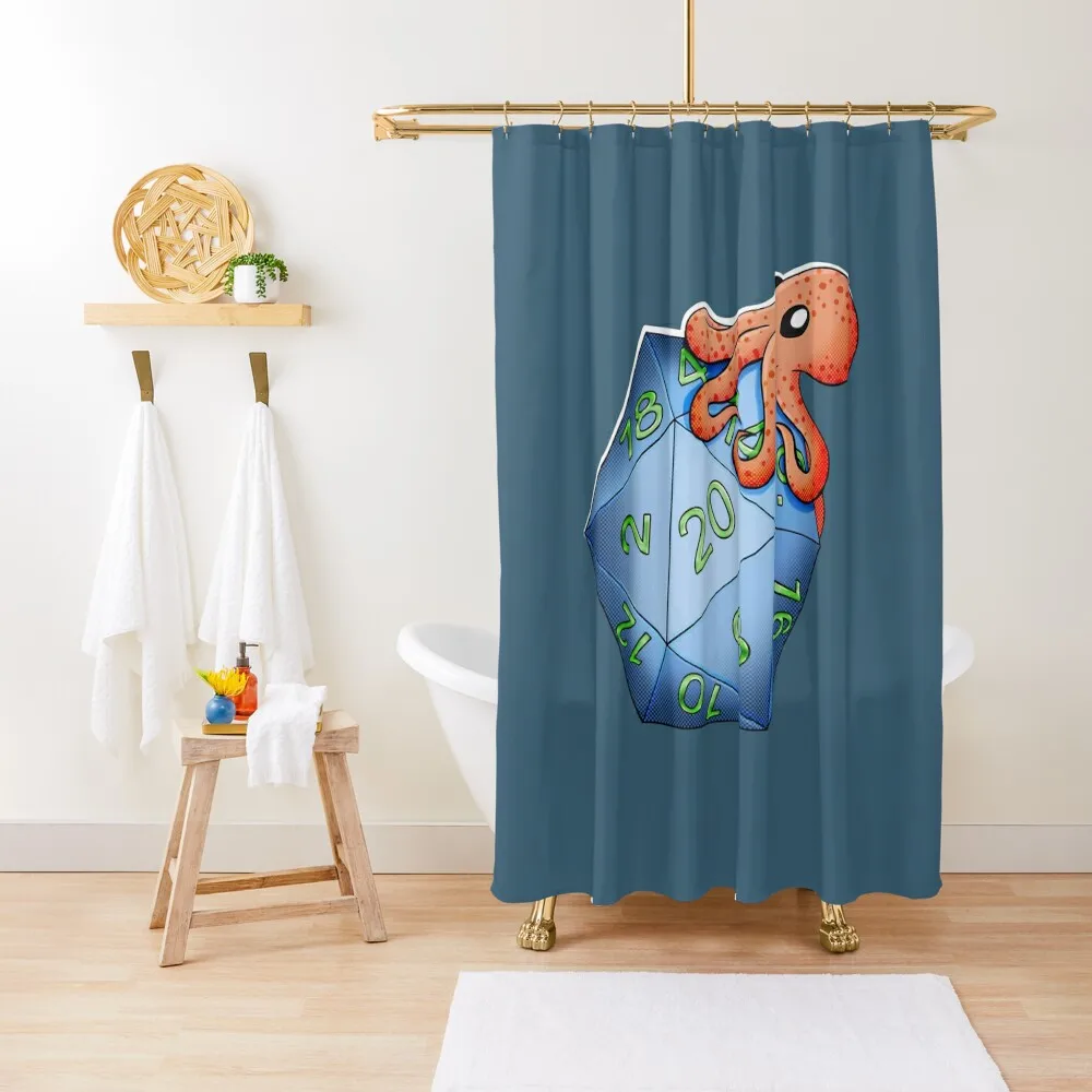 

D20 Octopus Shower Curtain Bathtub Shower Sets For Bathroom Shower For Bathroom Bathroom And Curtain