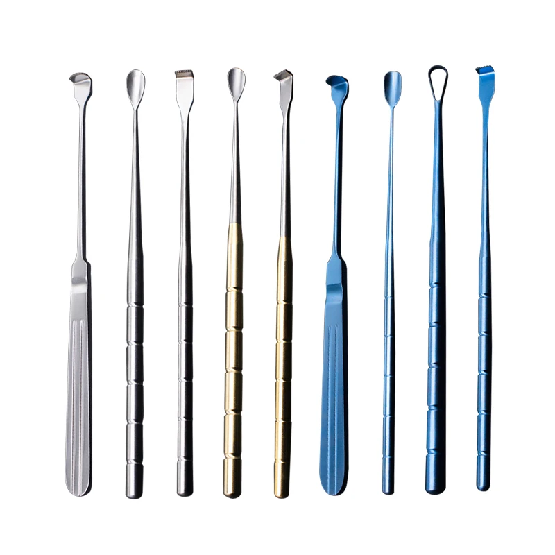 

Stainless Steel Armpit Odor Curette Scraping Foreign Bodies Surgical Tool Beauty Plastic Instrument