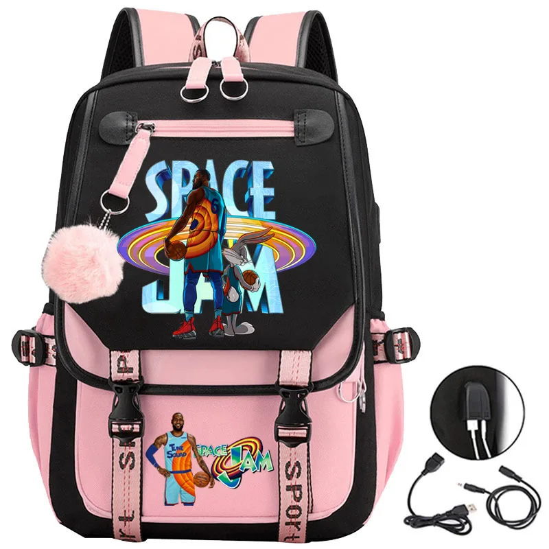 

Leisure Sports Backpack，Student Backpackspace jamPrintable Packagelogo