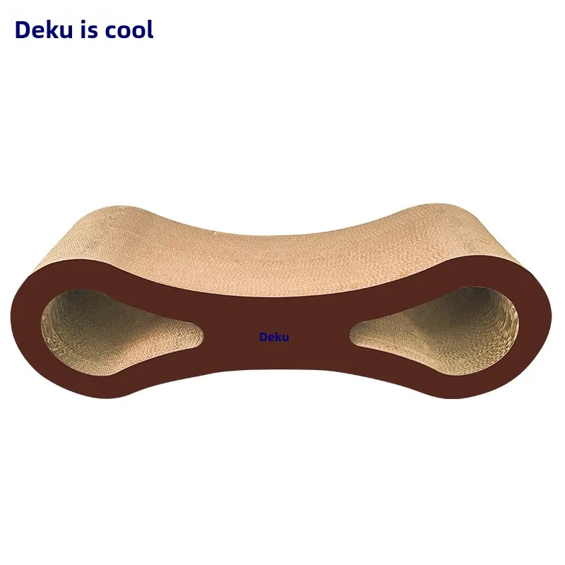 8-Shape Corrugated Cat Scratcher, Multi-Size Scratch Pad for Cats, Pet Accessory