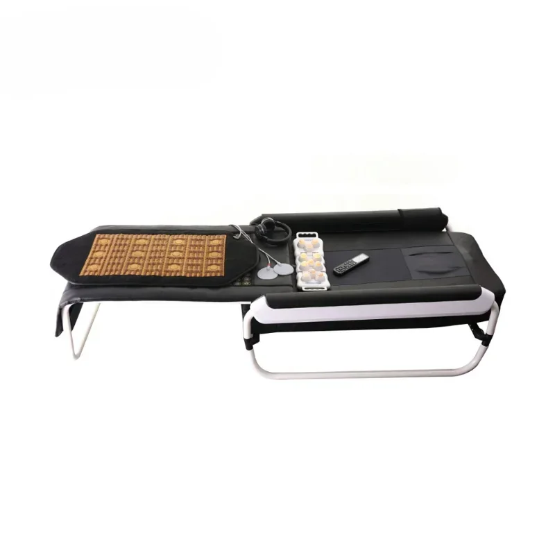 

Jade electric heating manufacturer thermal therapy folding V3 master jade roller table far infrared massage bed