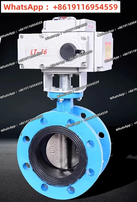 Electric flange butterfly valve Electric butterfly valve DN50 DN65 DN80 DN100 Electric valve