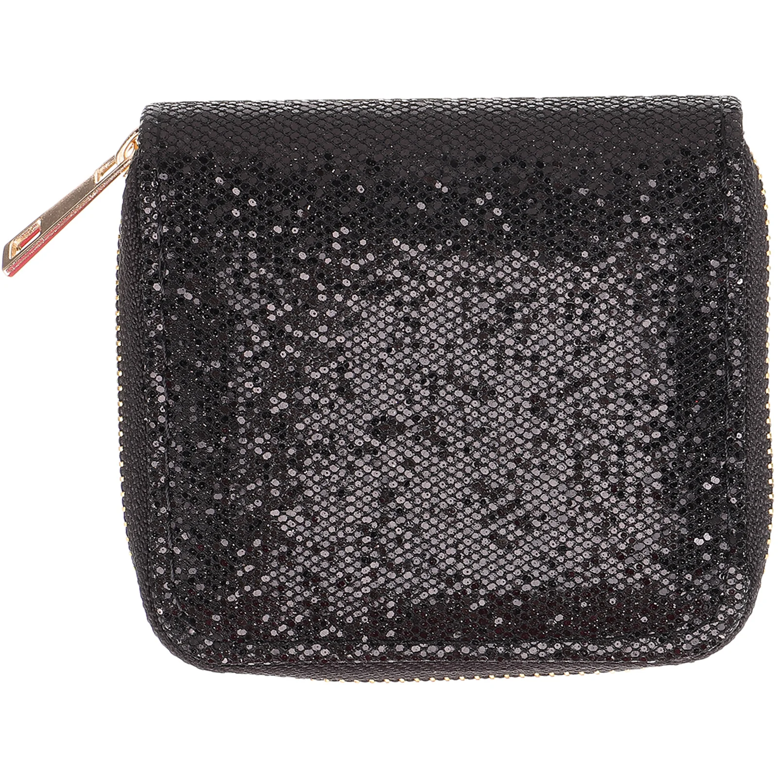

Minimalist Glitter Coin Purse Zippered Small Wallet Super Thin Lightweight Storage Bag for Keys Coins Candy USB Cable Holder