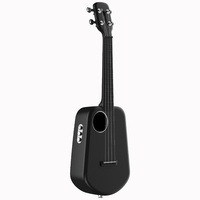 Populele 2 Pro 23 Inch Built-in Preamplifier Smart Ukulele Carbon Fiber APP Control Bluetooth 5.0 With Led Lamp Beads