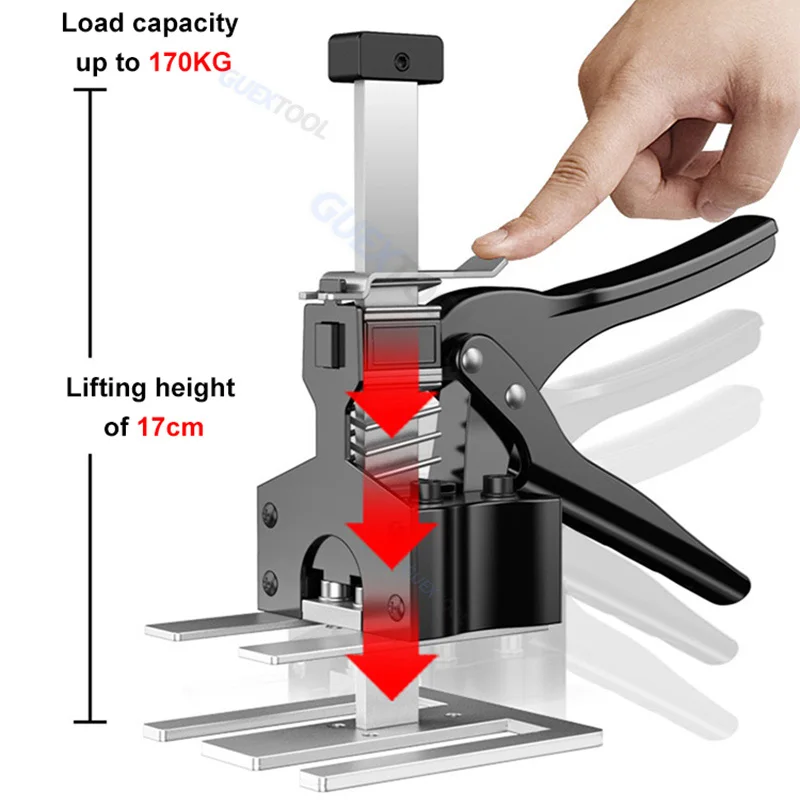 New Hand Lifting Tool Labor-Saving Arm Jack Door Panel Drywall Lifting Cabinet Board Lifter Tile Height Adjuster Elevator Tool