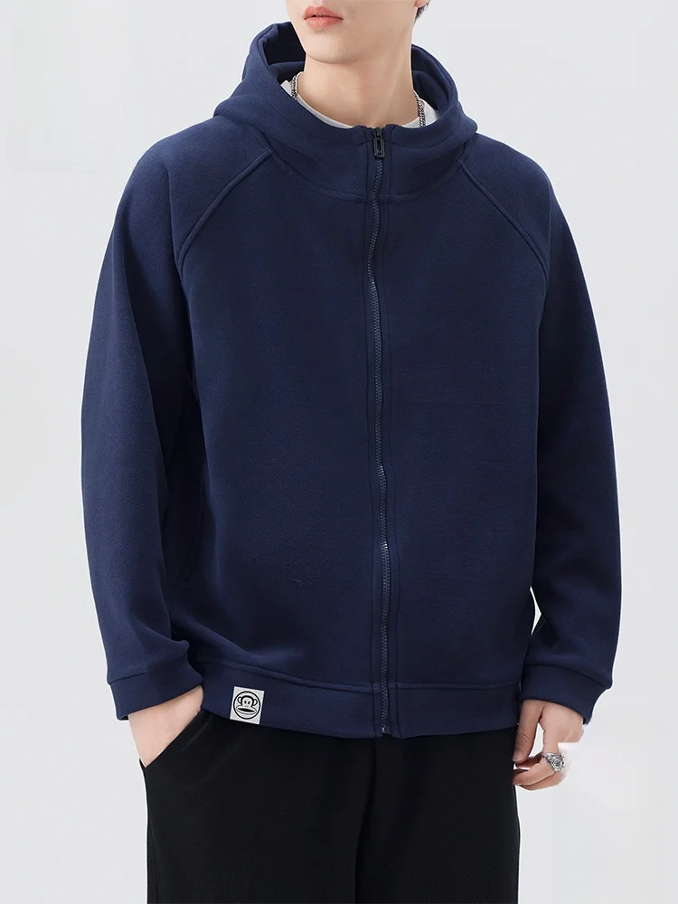 

PaulFrank Heavyweight Hoodie Long Sve Thermal Thiened Sweatirt Trendy Brand Youthful Sle Polyester Blend Spring Wear