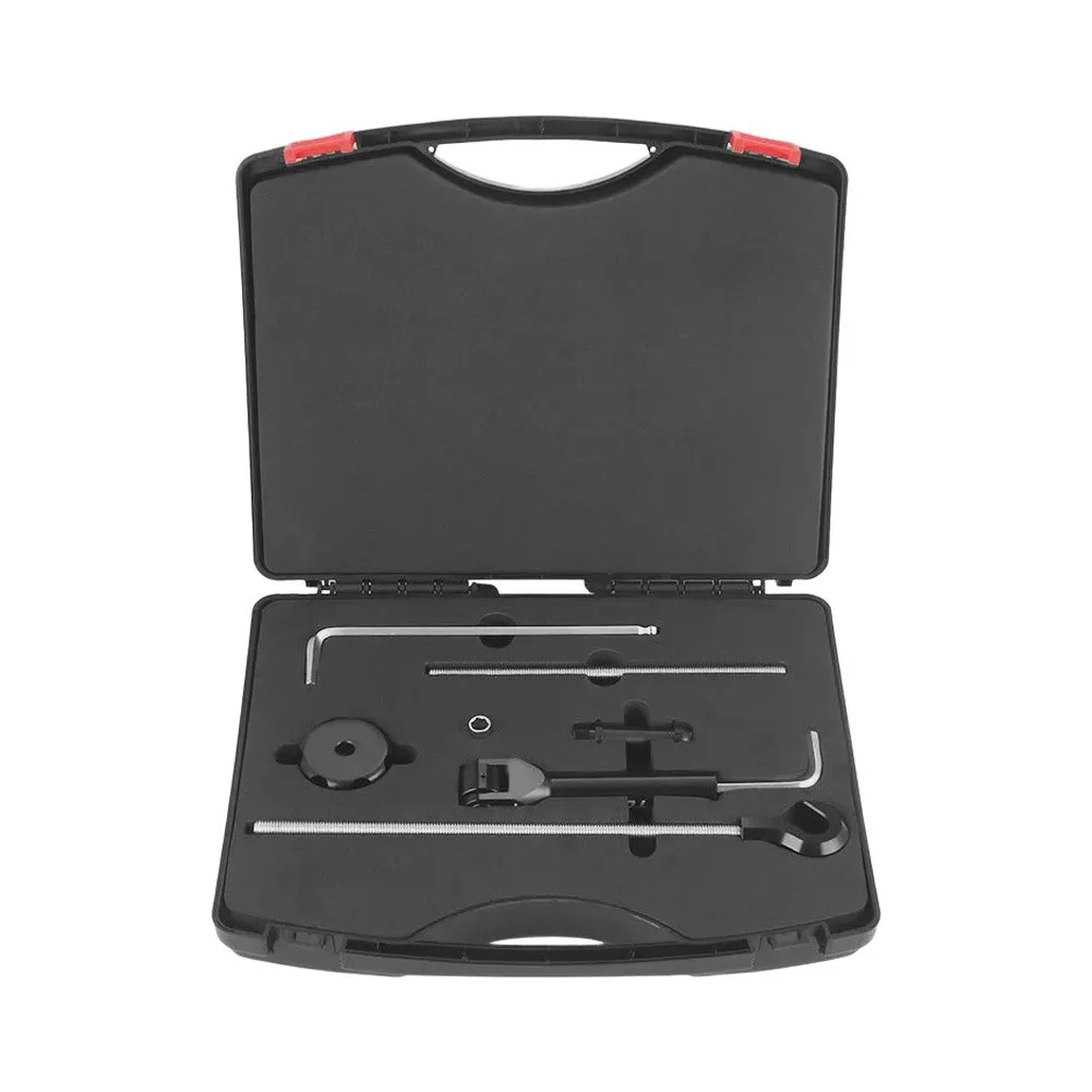 For crank Cover Bolt Extraction Tool for SRAM Systems with CNC-Machined Aluminum Housing and Dual Hex Wrench Set