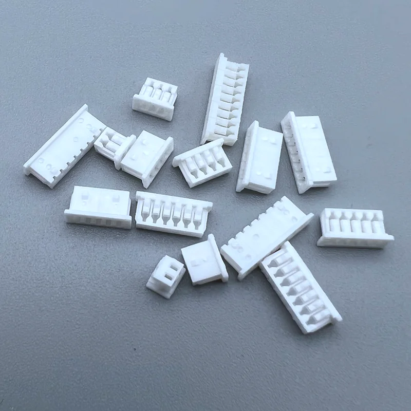 50pcs MICRO JST 1.25 2/3/4/5/6 pin connector 1.25MM PITCH Horizontal Straight pin header / Housing / terminal 1.25-2p/3p/4p/5p