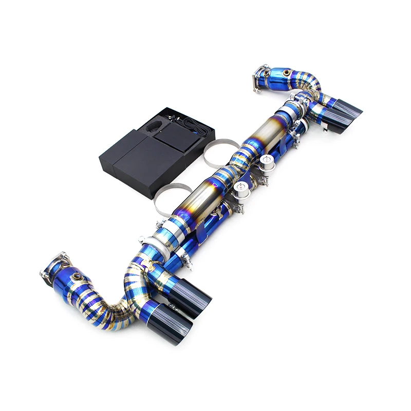 

OEM Motorsport Catback Muffler Valve For Porsche 911 997/997.2 Turbo S 3.8T 2010-2012 Titanium Exhaust Pipes Enhanced Power