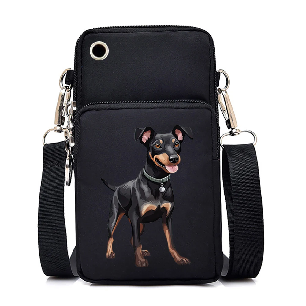 Funny Corgi Purse and Handbag Women Men Cute Anime Animal Dog Mini Mobile Phone Bag Shiba Inu Lover Small Crossbody Shoulder Bag