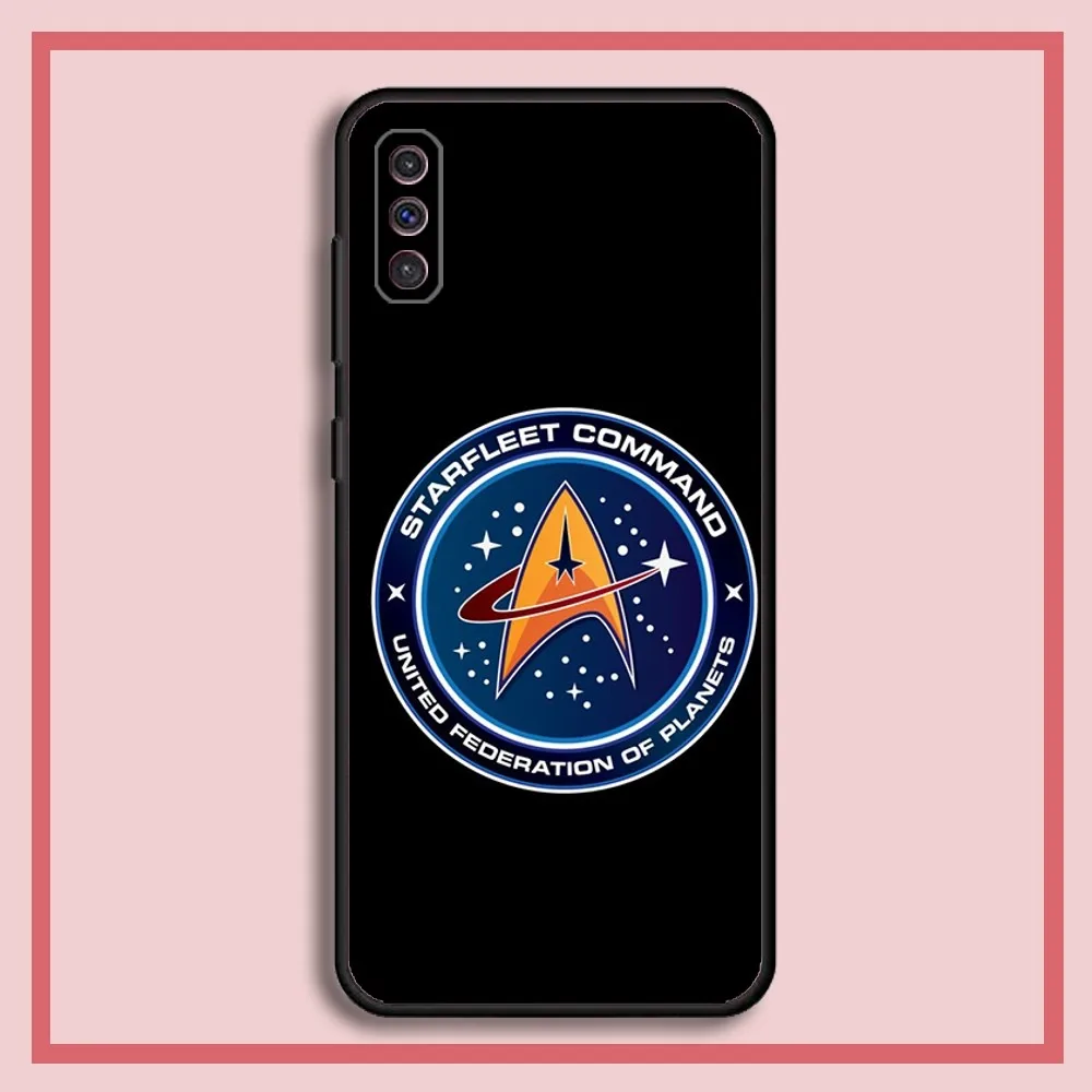 Star T-Trek Movie Logo Phone Case For Samsung S23,23,22,30,21,10,9,Note20 Ultra,Lite,Ultra,5G,Plus,FE,Black Soft Case