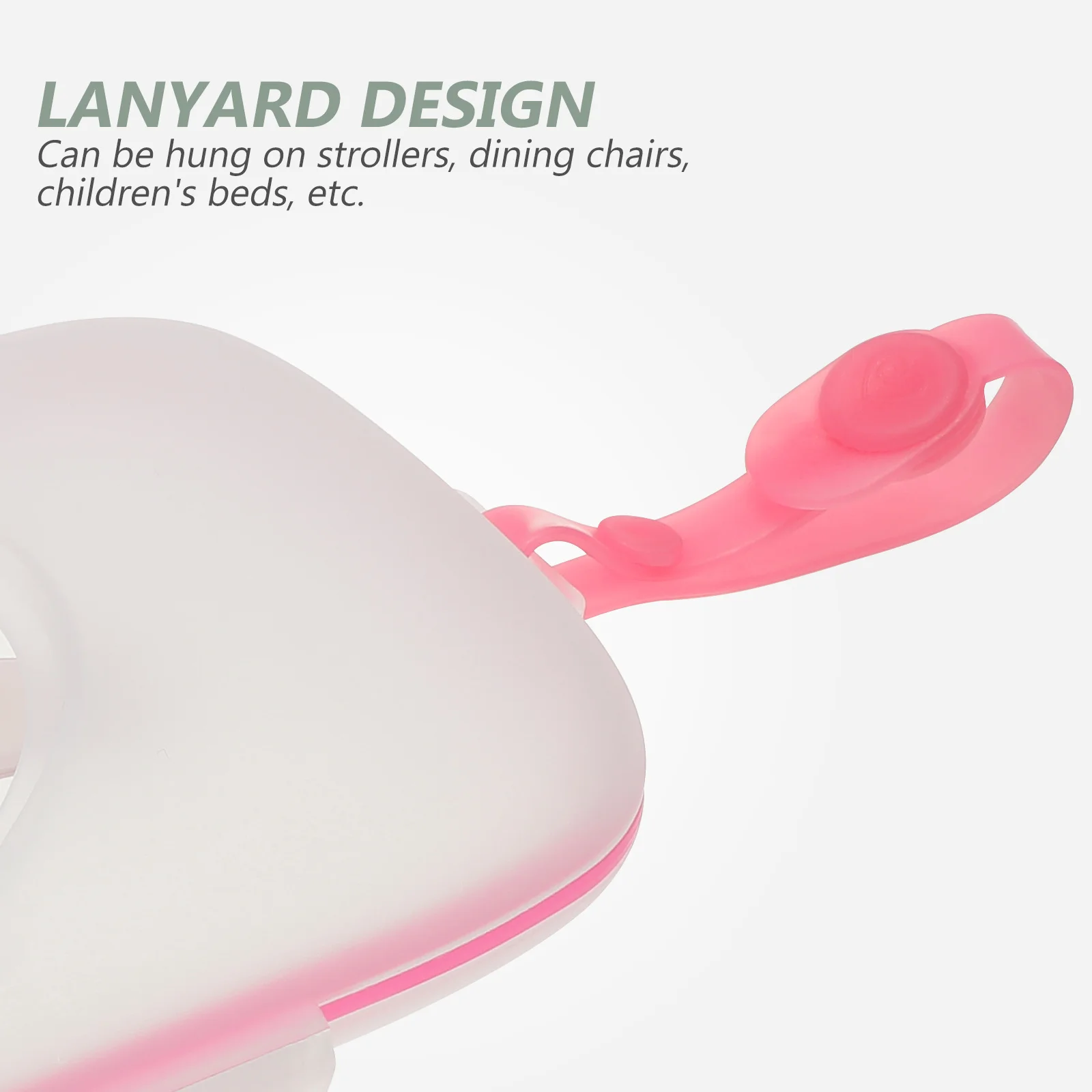 아기 물티슈 디스펜서 휴대용 투명 상자 여행용 와이드 오프닝 스트랩 야외 유모차 유아용 침대