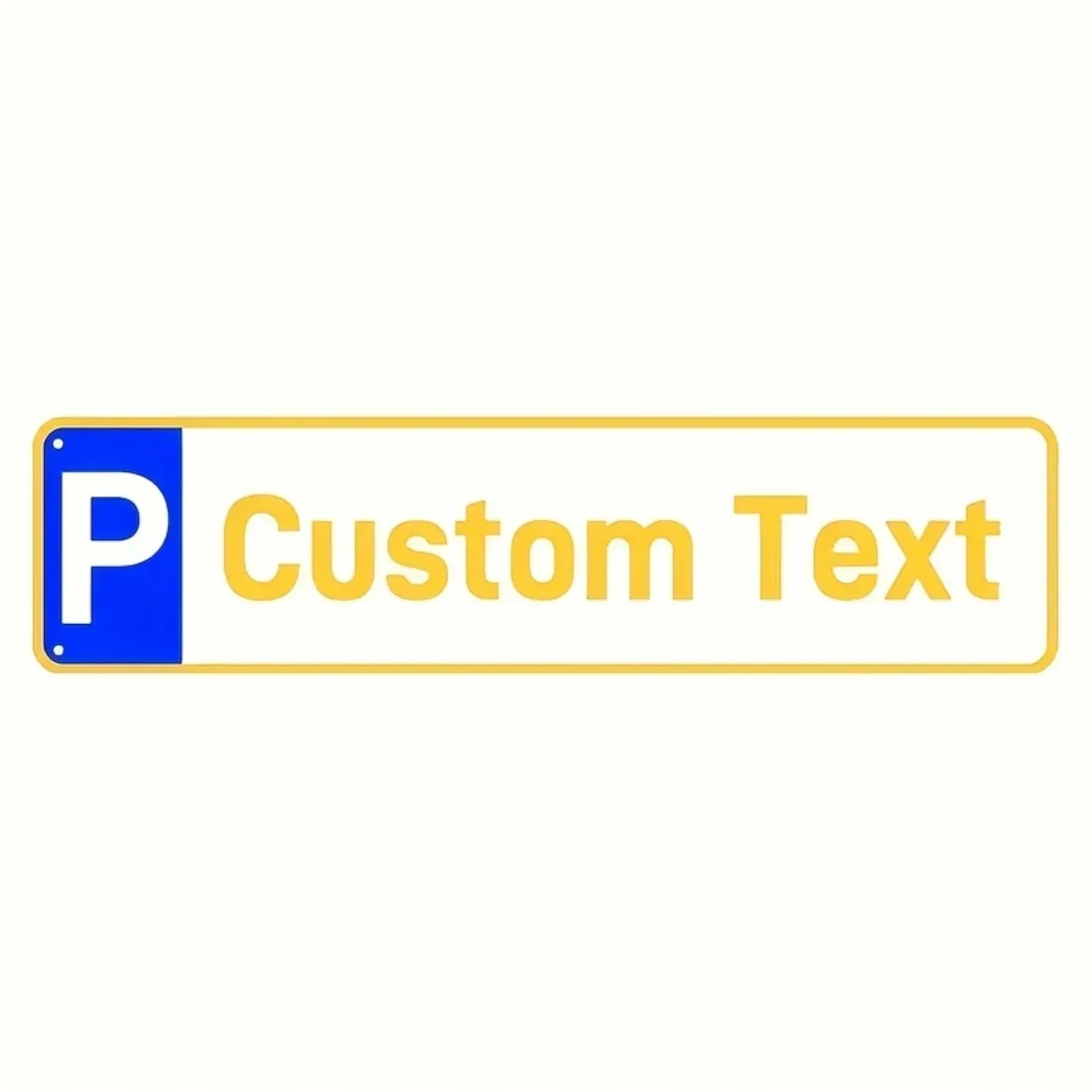 Custom Text Personalized Metal Sign Vintage Outdoor Home Garage Wall Decor Plaque