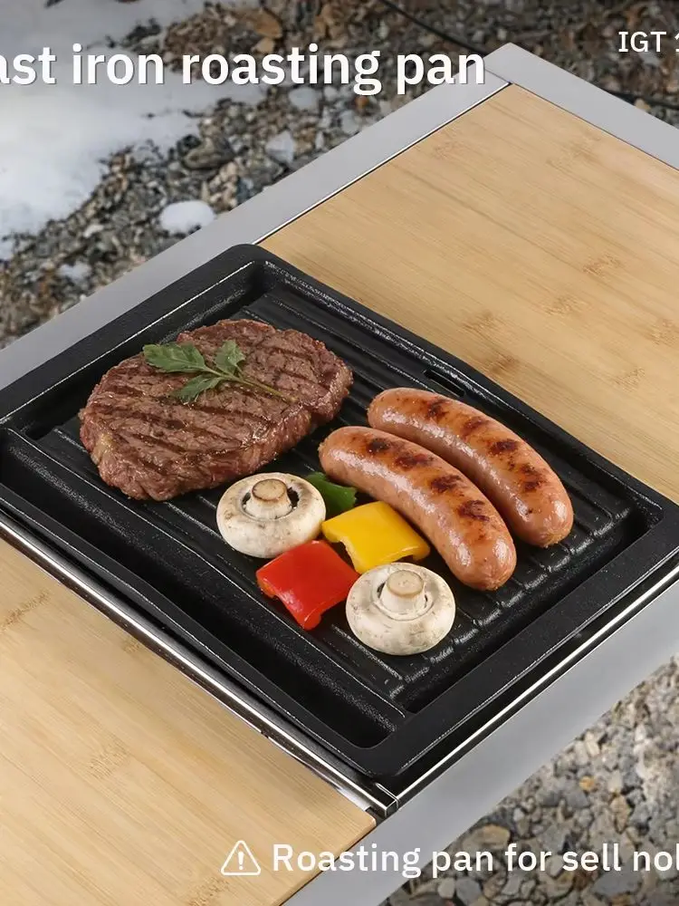 Pandatour Camping IGT 1-Einheits-Kocher Windgeschützt Einfach zu Bedienen Outdoor-Tischkocher Edelstahl Ein-Klick-Zündung Picknick-Brenner – Detail 8