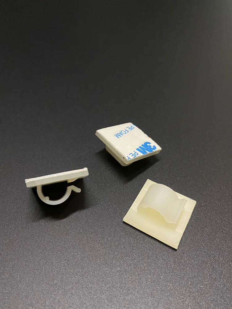 Wire Clamp Adhesive Cable Tie Management Accessories - Wire Fixing Seat Bundle Wire Clip for Neat Cabling Solutions
