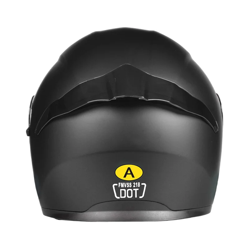 DOT Certification Motorcycle Helmets Dual Visor Open Face Helmet Safety Riding Cotton Lined Comfortable Lining Helmet AD Factory