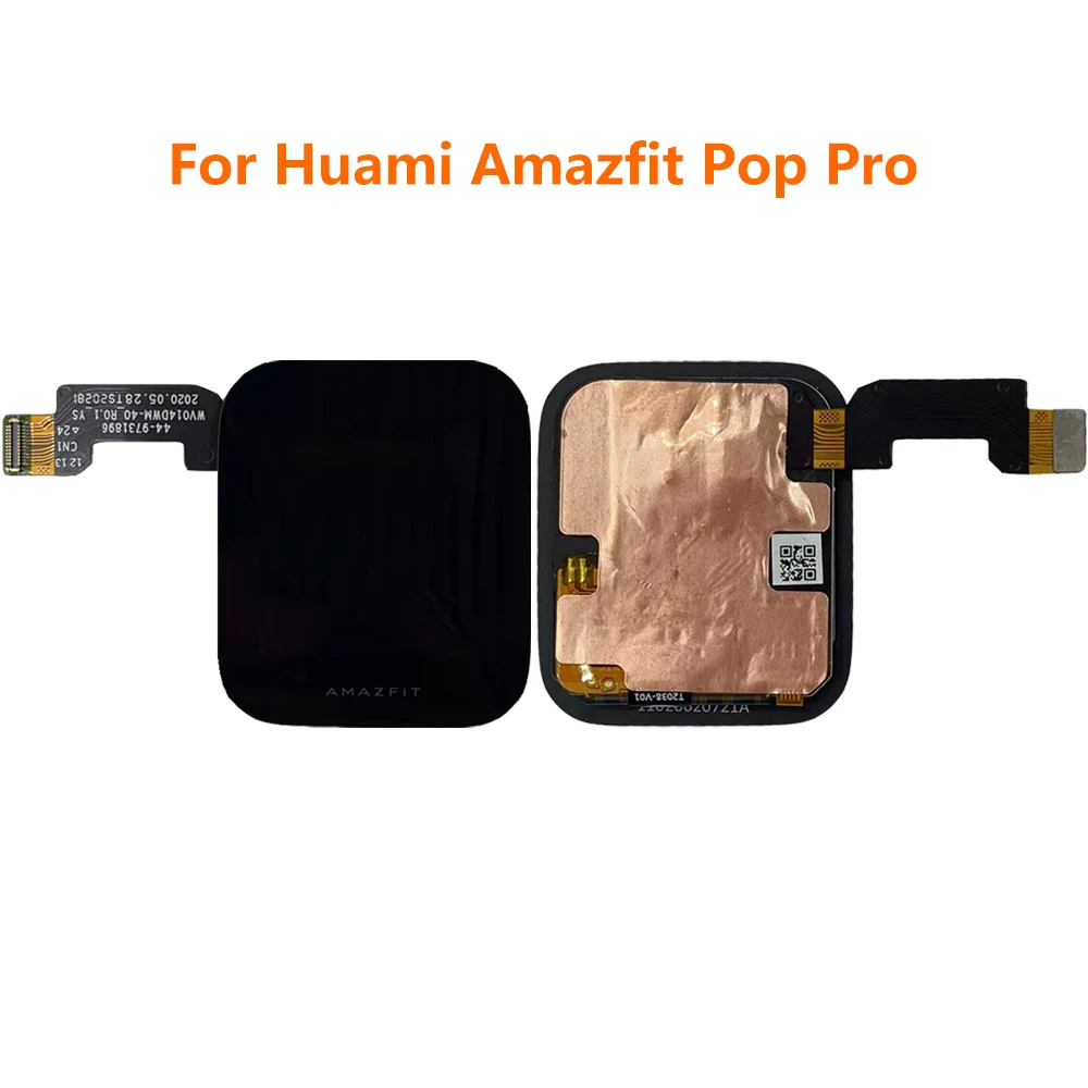 

1.43'' Inch For Huami Amazfit Pop Pro LCD A2008 A2019 Smart Watch LCD Display Touch Screen Digitizer Assembly Replacement Parts