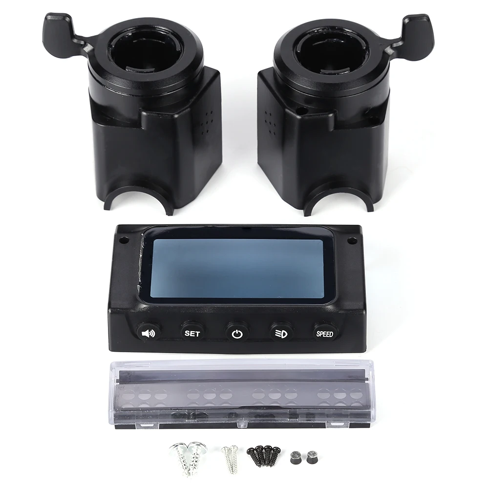 

Крышка экрана Износостойкая крышка экрана электрического скутера + 2 ручки для большого пальца + корпус лампы для Kugoo S1 S2 S3 Kit Skateboard