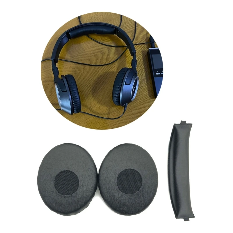 Soft Earpads Ear Pads Headphones Headband Ear Cushions Cover for HD228 229 218 238 219 220 H8WD