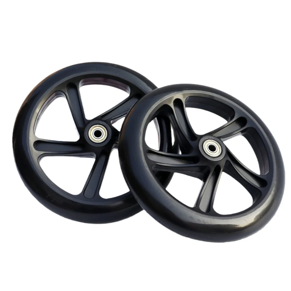 

Solid Rubber Tyres Scooter Wheels Easy Install Electric Scooter Tyre All-Terrain Compatibility Easy Installation Process