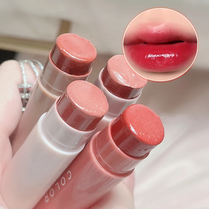 Jelly Moisturizing Lipstick Natural Cherry Anti-cracking tazza antiaderente balsamo per le labbra riparazione profonda labbra durature cura cosmetici per il trucco