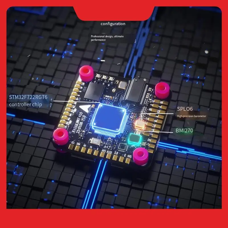 Radiolink F405 Flight Controller Ardupilot Betaflight INAV 6 Channels FC 6CH SBUS/CRSF High Precision Gyro & Barometer