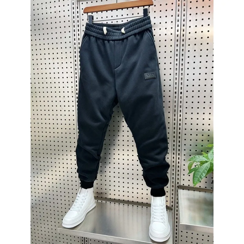 Autumn Winter New Men Harem Pants Black Joggers Sweatpants High Quality Brand Loose Trousers Fashion Outdoor Casual Sportswear