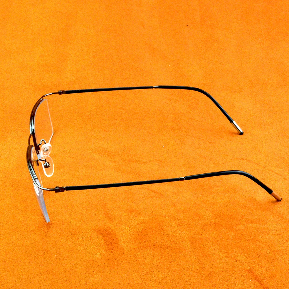 Titanium Alloy Business Men For Intelligence Progressive Multifocal Commercial Reading Glasses Bifocal +1 +1.5 To +4