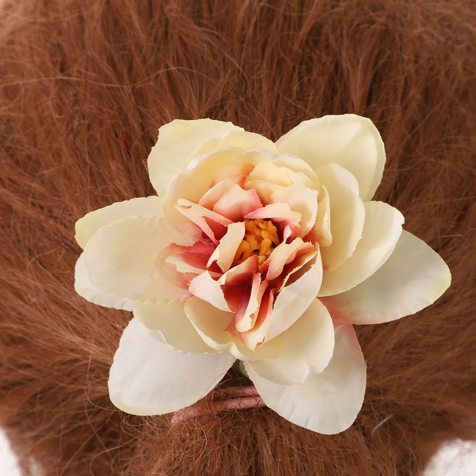

21pcs Flower Clips Hair Barrettes For Women Girls Summer Hair Accessories 3D Layered Petal Elegant Floral Decorative Barrettes
