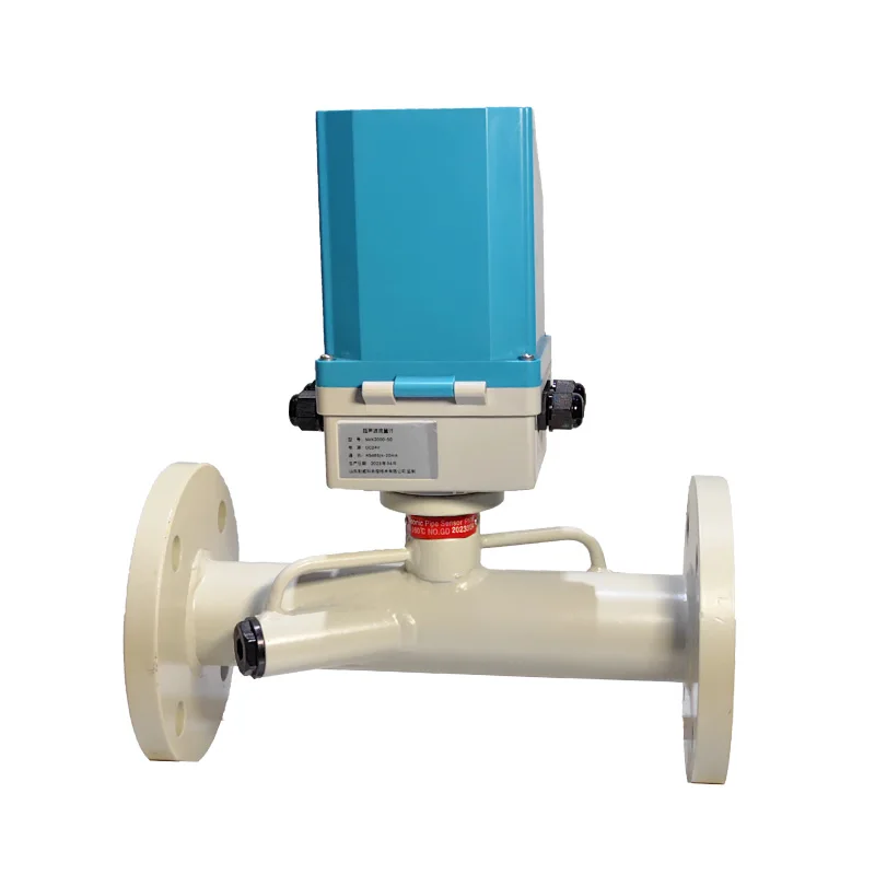 Medidor de fluxo ultrassônico barato de 2" Medidor de fluxo hidráulico digital ultrassônico