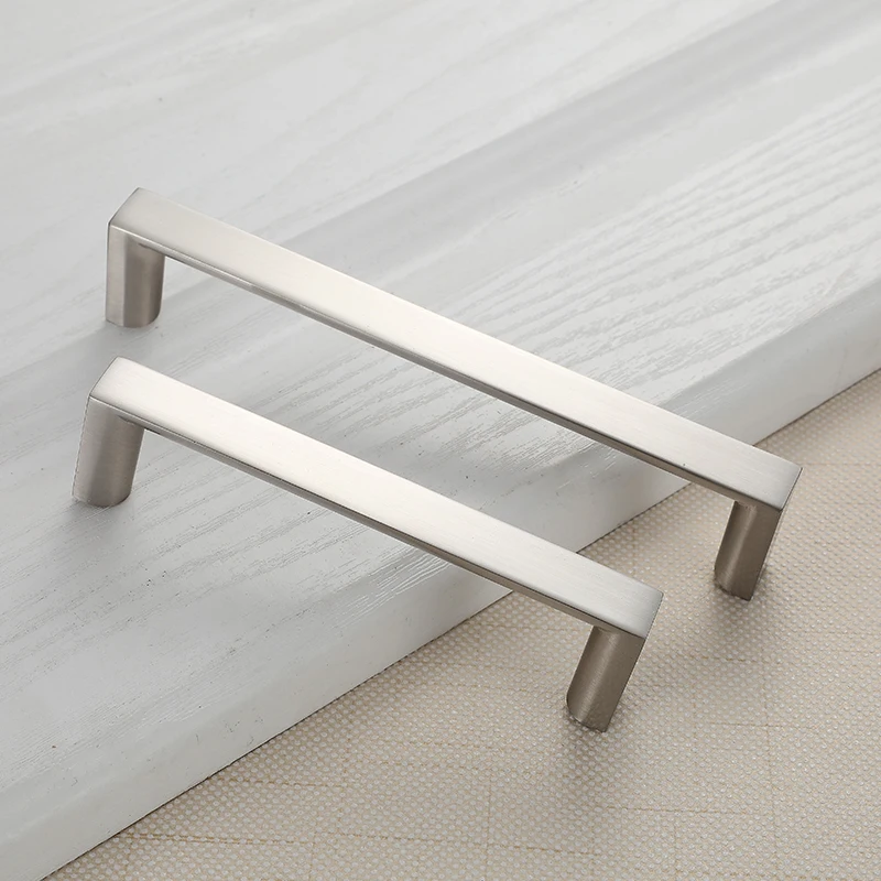 Modern Kitchen Cabinets Storage Dressers Closet Door Silver Handle Drawer Handles Shoe Cabinet Wine Cabinet Pulls Hardware