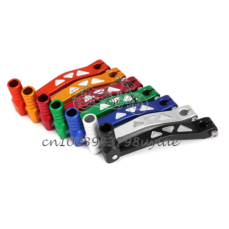 

Dirt Pit Bike CNC Aluminum Folding Shifters for KAYO BSE Apollo Xmotos SSR CRF KLX 50 70 90 110 1125 140 150 160 cc