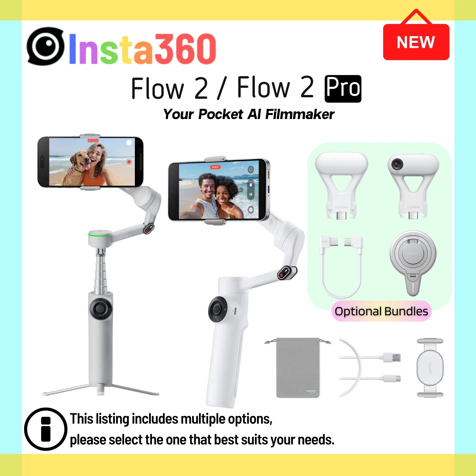 Insta360 Flow 2 Pro: La Mejor Estabilizadora para Vídeos de Alta Calidad