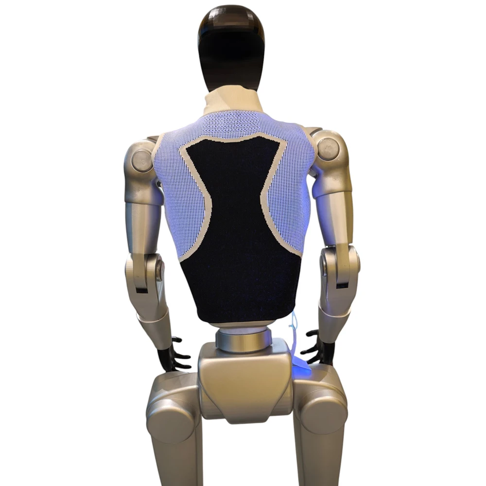 

YLMyself Custom Robot Clothing | Superior Cooling, Black-and-White Optical-Shift Segment-Dyed Fiber Vest (QT-26005)