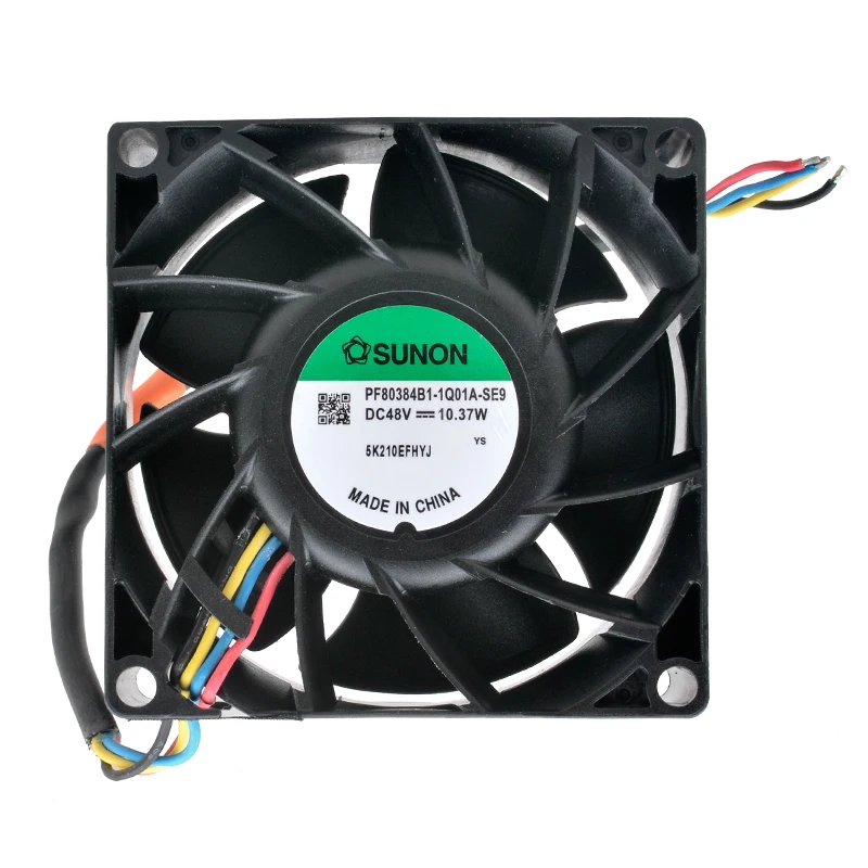 

PF80384B1-Q01A-SE9 8cm 80mm fan 80x80x38mm DC48V 10.37W 4 lines Cooling fan for server inverter car