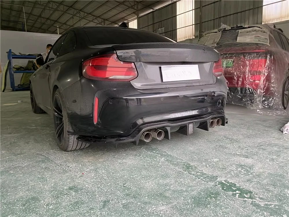 Big Fins LED Rear Diffuser for F87 M2 LED Big Diffuser Perfect Fitment High Quality Guaranteed