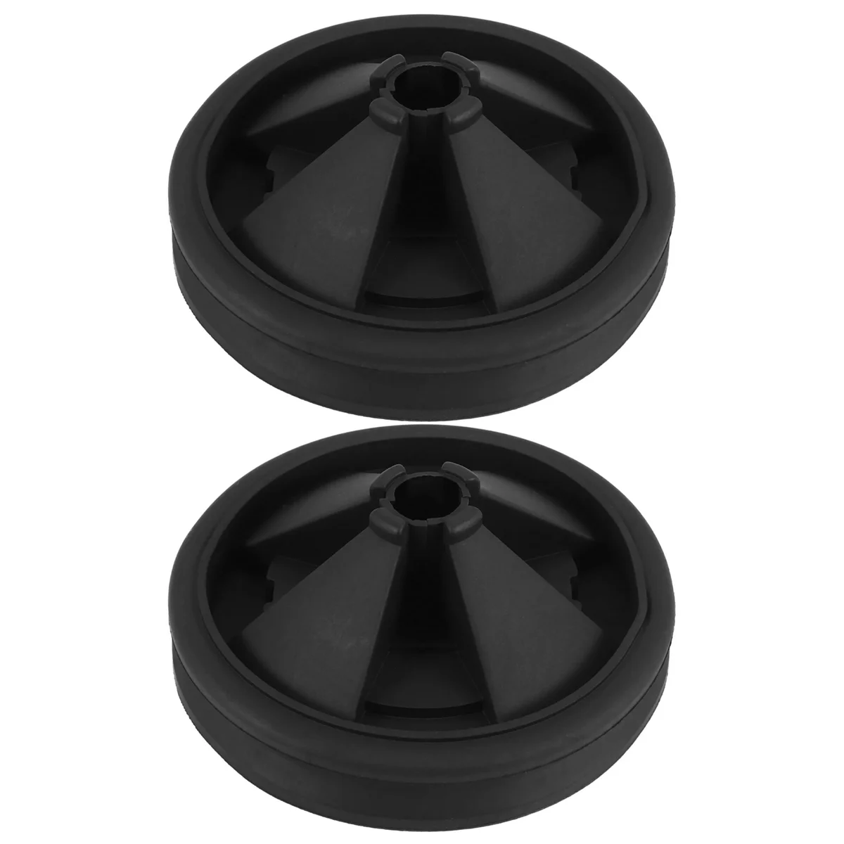 2Pcs Silicone Waste Disposer Anti Splashing Cover 87mm Outer Diameter Fit for Food Waste Disposer