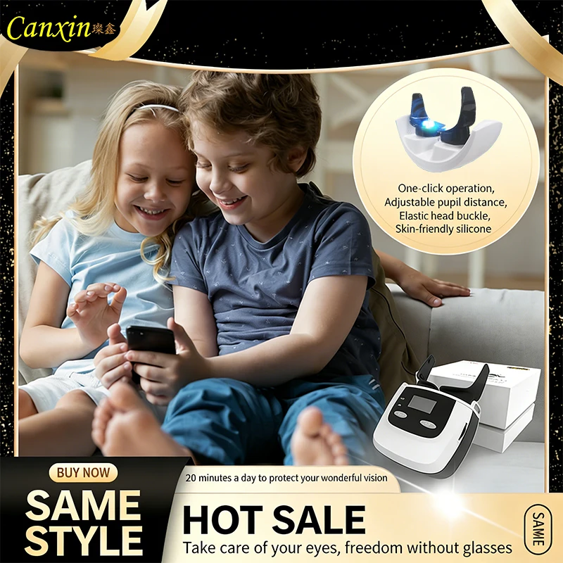 

FFITONG EMS Pulse Eye Massager for Myopia Control Eye Trainning for Nearsight Vision Enhancement Eyesight Improvement