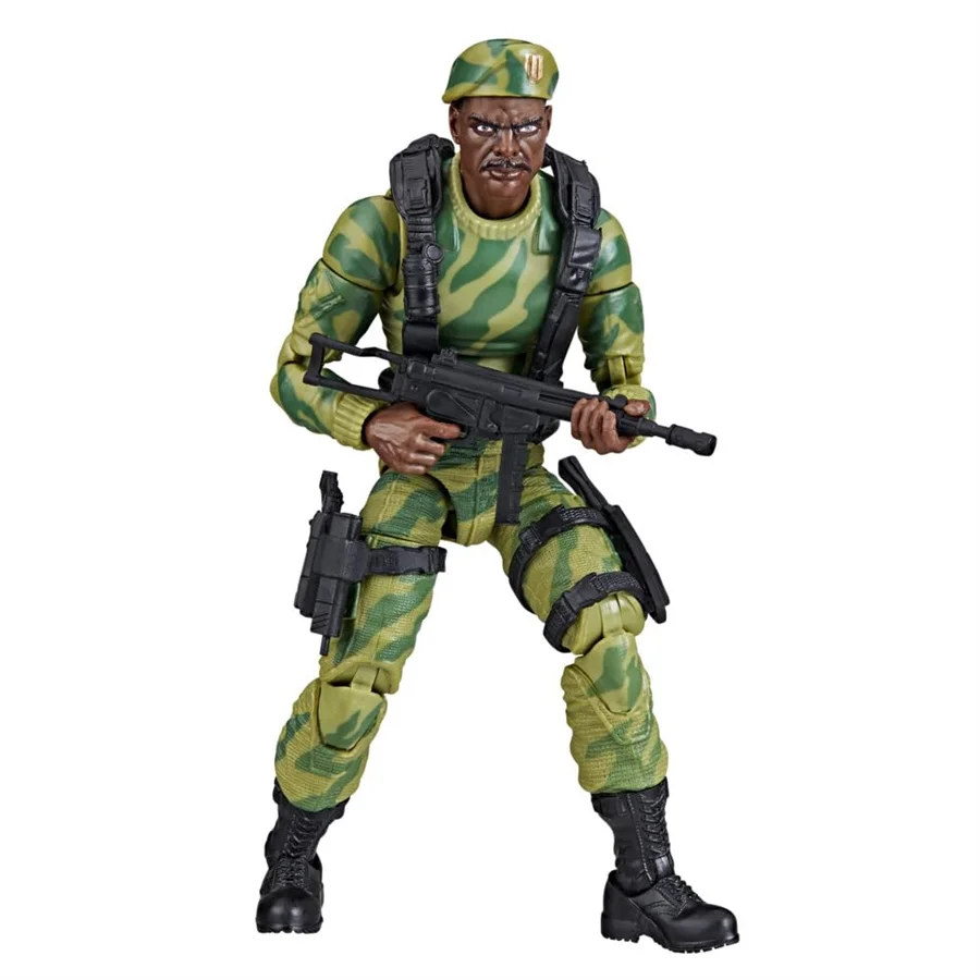 Hasbro G.I. Joe Original Retro Cardback SGT Stalker 6 Inch(15CM)  Toy Model Children Gift